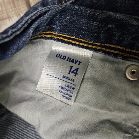 Old Navy Ultra Blue Jeans Size 14 Regular - Picture 5 of 7